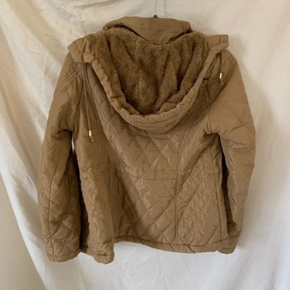 Brown gold anorak jacket - Picture 7 of 8
